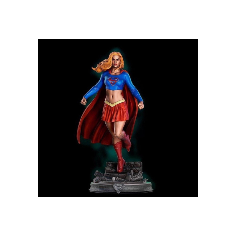 SuperGirl Statue - STL Files for 3D Print
