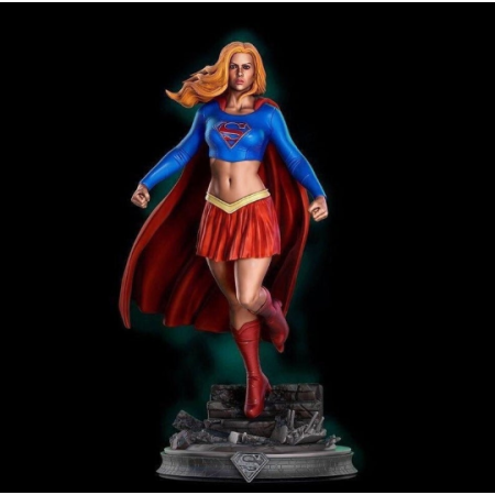SuperGirl Statue - STL Files for 3D Print