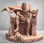 Thor in the throne - STL Files for 3D Print