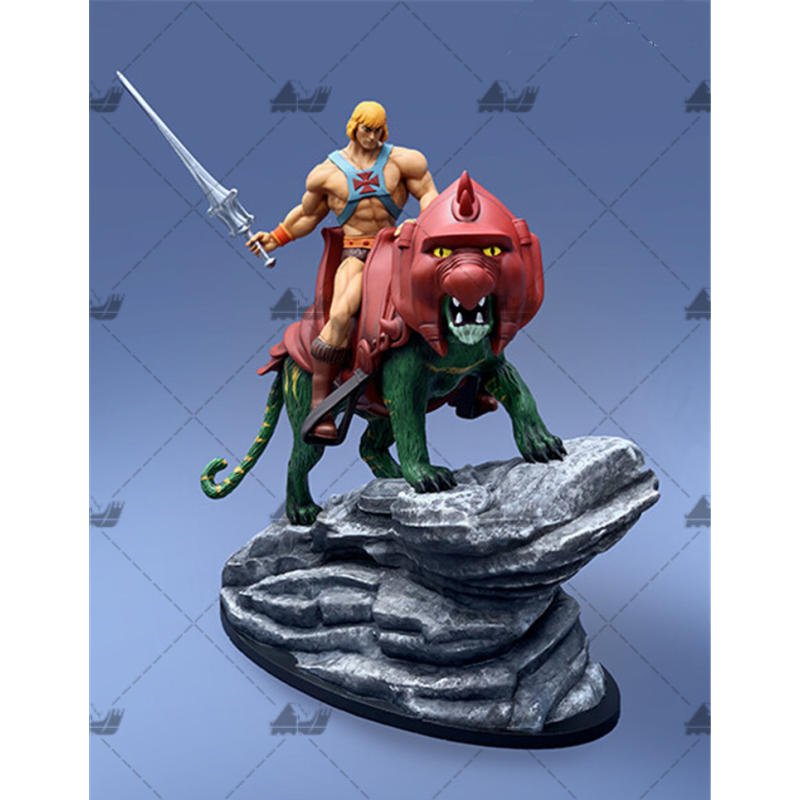 He-man and Battle Cat - STL 3D print files