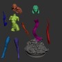 Mystique X-men - STL Files for 3D Print