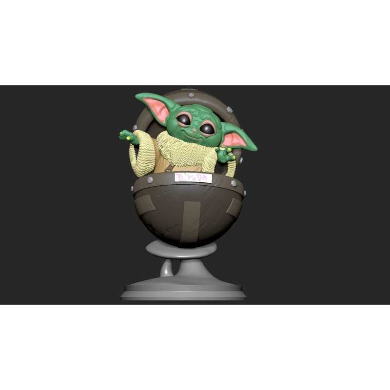 Baby Yoda - STL Files for 3D Print