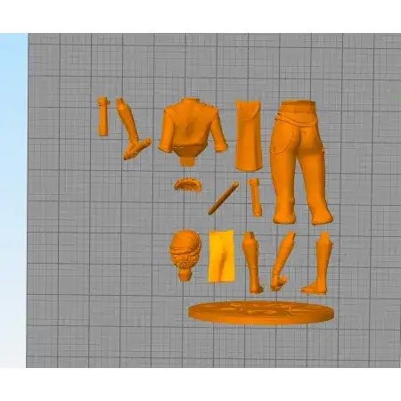 Jedi Anna - STL 3D print files