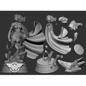 Wonder Woman - STL Files for 3D Print