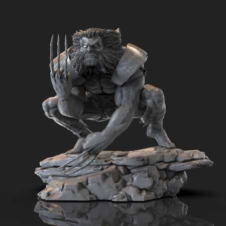Wild Wolverine - STL Files for 3D Print