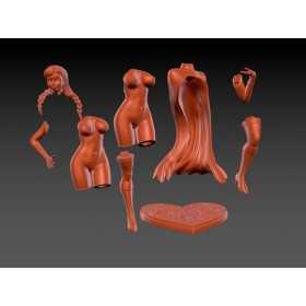 Anna Winter Princess + NFSW - STL 3D print files