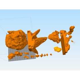 Hulk vs Wolverine - STL 3D print files