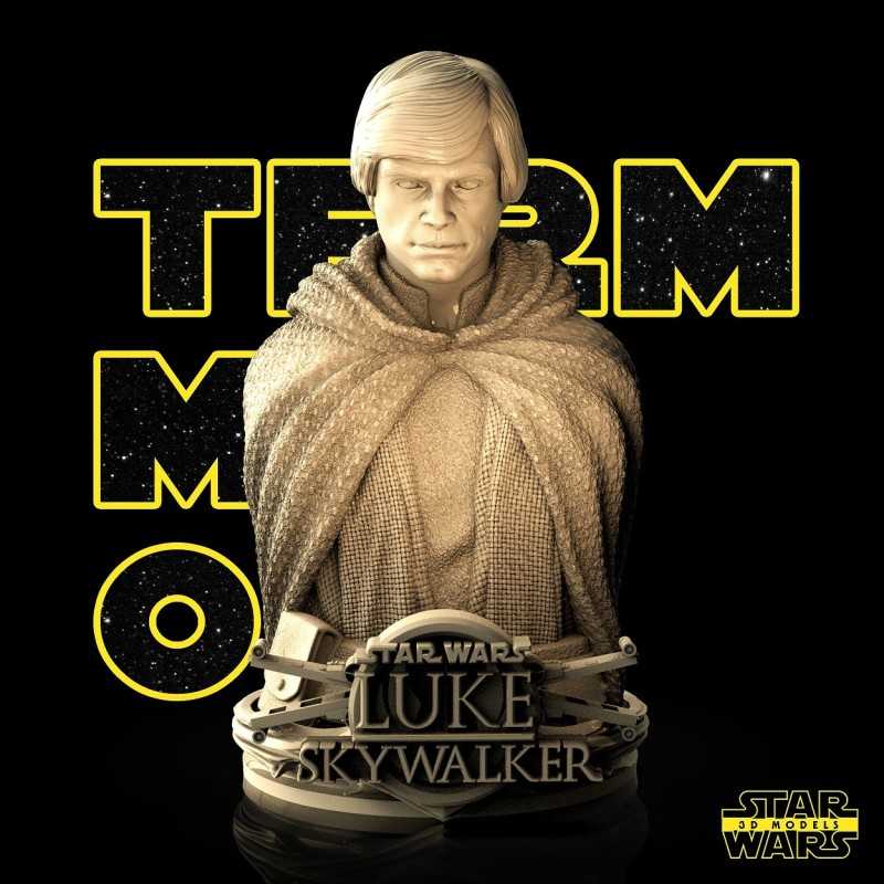 Luke Skywalker Bust - STL 3D print files