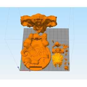 Orochimaru Shiki Fujin - STL 3D print files