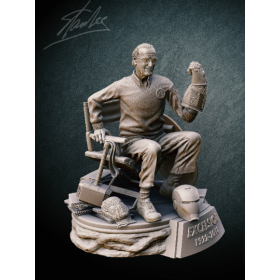 Stan Lee Tribute Statue - STL Files for 3D Print