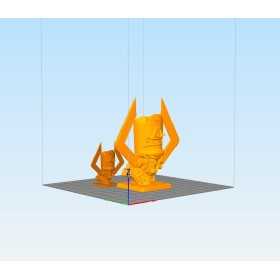 Galactus Bust - STL 3D print files