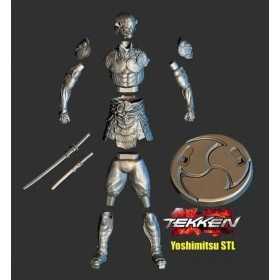 Yoshimitsu Tekken- STL 3D print files