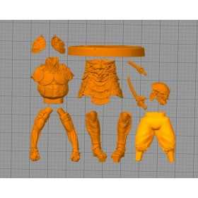 Yoshimitsu Tekken- STL 3D print files