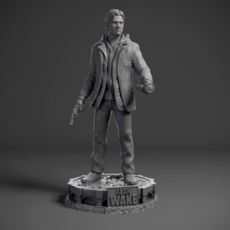 Alan Wake - STL Files for 3D Print