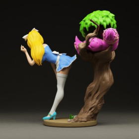 Alice in Wonderland - STL Files for 3D Print