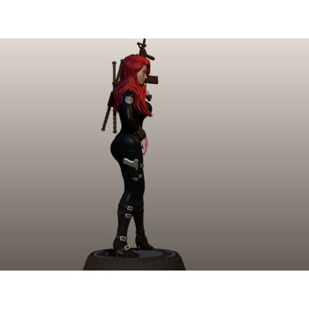 Sexy Black Widow - STL 3D print files