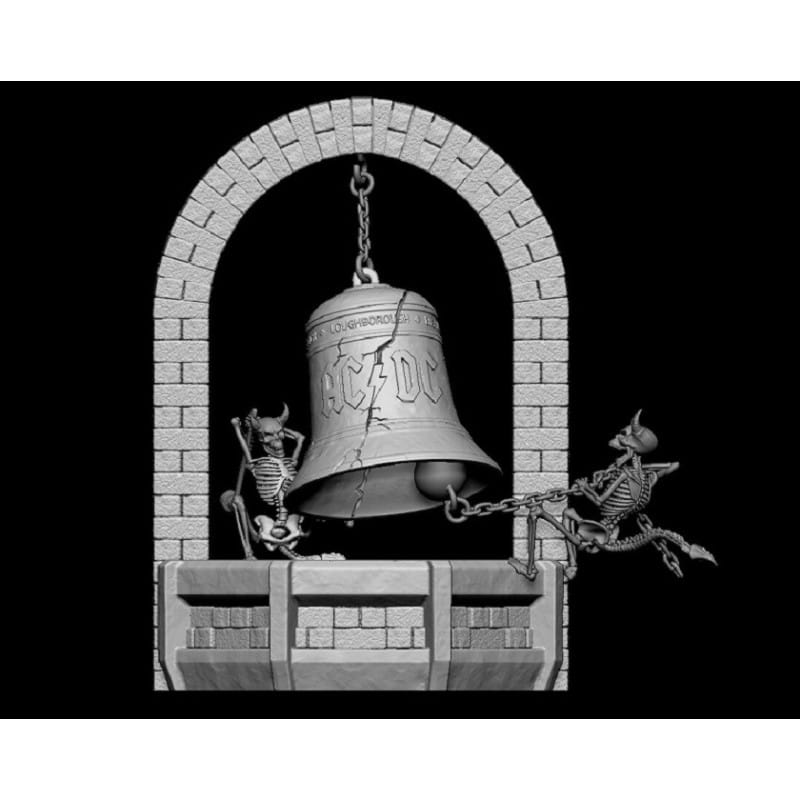 ACDC Hells Bells Legends of Rock - STL 3D print files