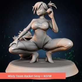 Misty Team Rocket Sexy + NSFW - STL 3D print files