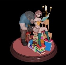 Belle and the Beast - STL 3D print files