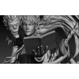 Light & Ryuk Death Note Diorama - STL Files for 3D Print
