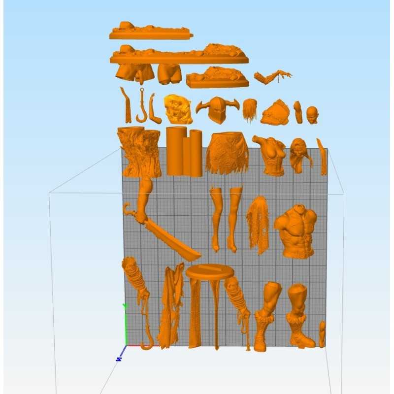 Khara Diorama - STL 3D print files