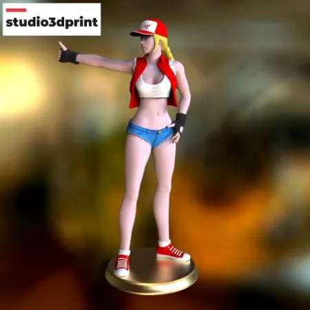Cutie Terry SNK Heroines - STL 3D print files