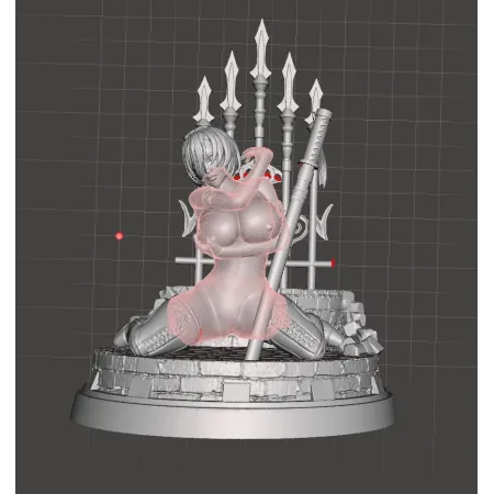 Nier Automata Sexy - STL 3D print files