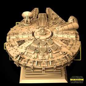 Millennium Falcon Star Wars - STL 3D print files