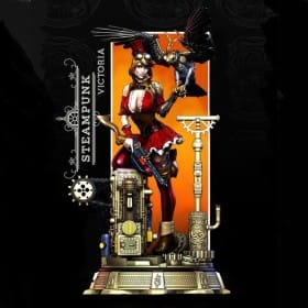 Steampunk Victoria - STL 3D print files