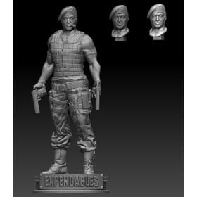 The Expendables Barney Ross - STL 3D print files
