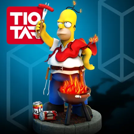 Homer Simpsons Barbecue - STL 3D print files
