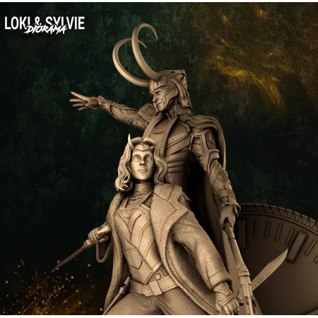 Loki & Sylvie - STL 3D print files