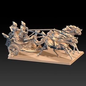 Hunting chariot - STL 3D print files