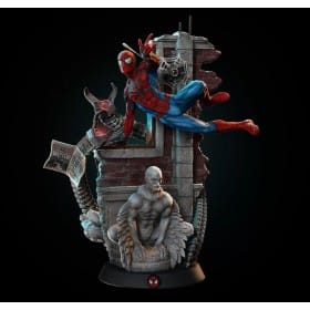 Spiderman Diorama - STL 3D print files