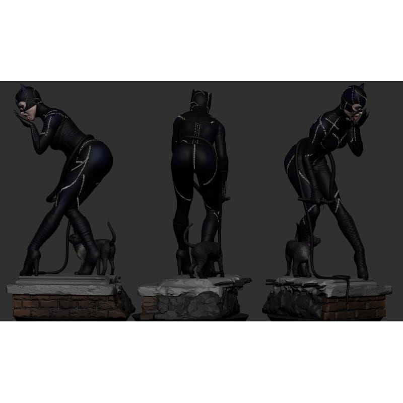 Catwoman Michelle Pfeiffer - STL 3D print files