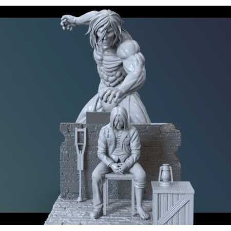 Eren Titan Shingeki No Kyojin - STL 3D print files