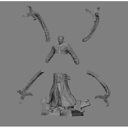 Doctor Octopus Spiderman - STL 3D print files