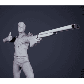 Ash Williams Evil Dead - STL 3D print files