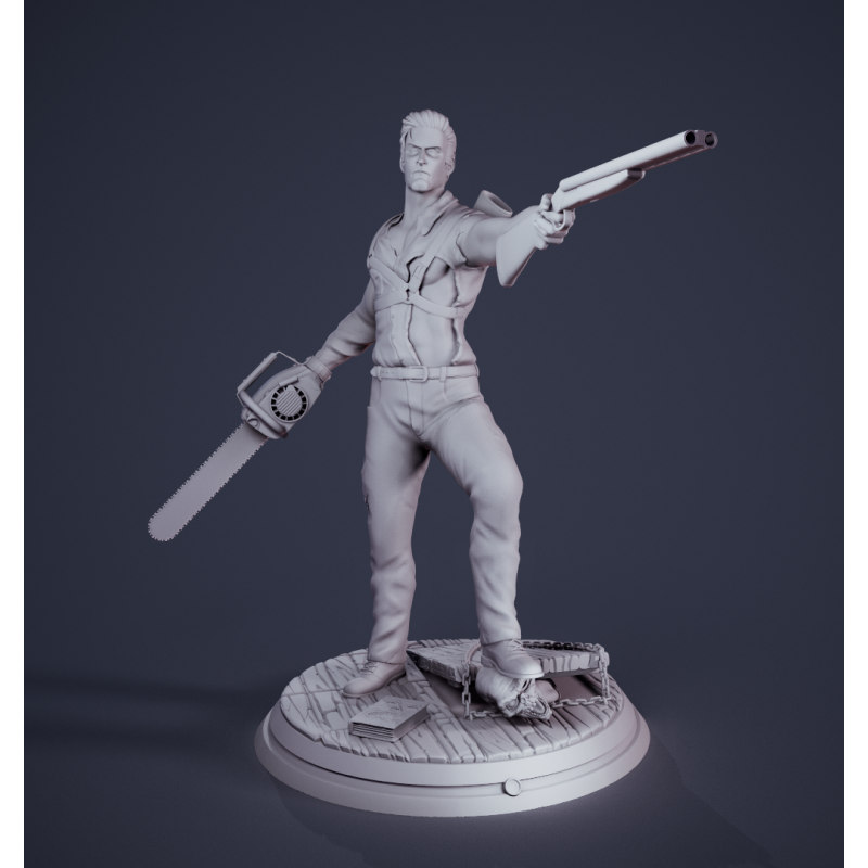 Ash Williams Evil Dead - Stl 3d Print Files