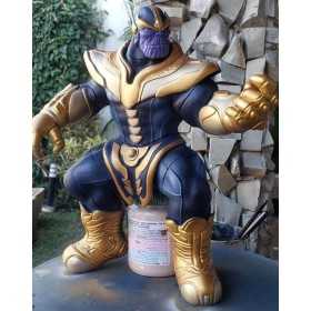 Thanos on Throne Statue -...
