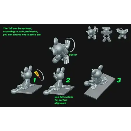 Mickey Rover Stl Mickey Mouse - STL 3D print files