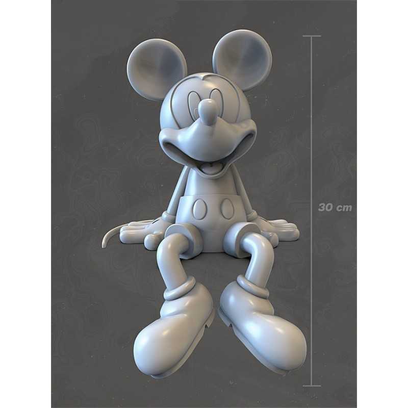 Centro de la ciudad Marcado Adolescente Mickey Mouse - STL 3D print files