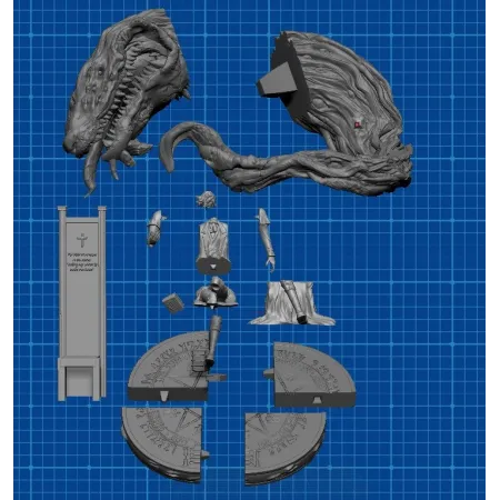 Alucard Hellsing - STL 3D print files