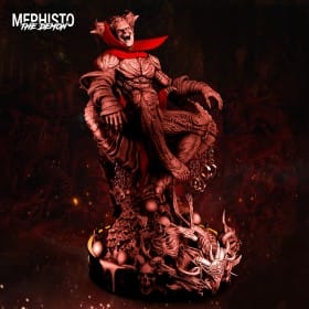 Mephisto Statue - STL 3D print files