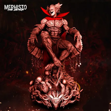 Mephisto Statue - STL 3D print files