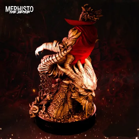 Mephisto Statue - STL 3D print files