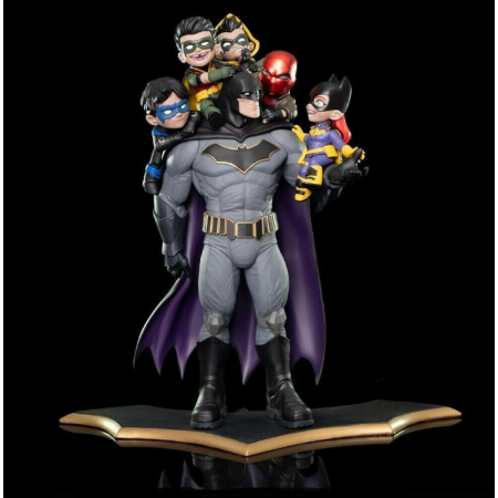 Batman with kids - 3d print stl files