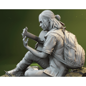 Ellie with Guitar - STL Files for 3D Print