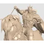 Raoh, the King of Hokuto on Horse - STL 3D print files