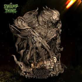 The Swamp Thing Bust - STL 3D print files